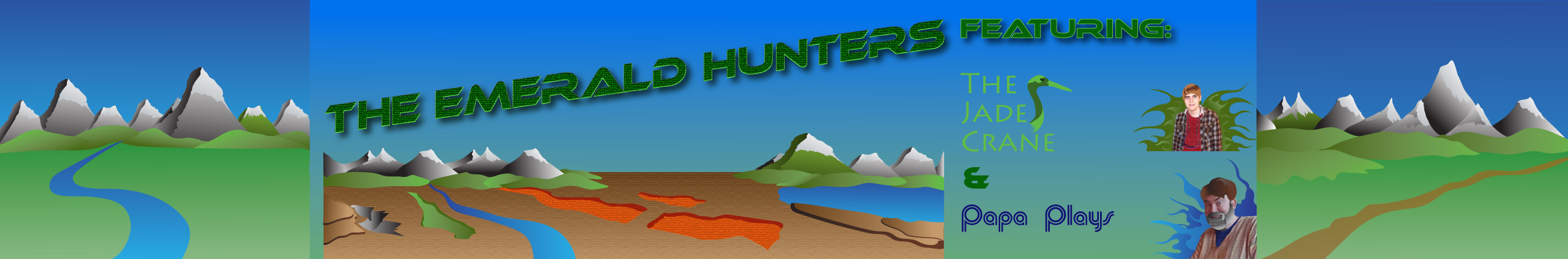 Youtube Videos Banner The Emerald Hunters